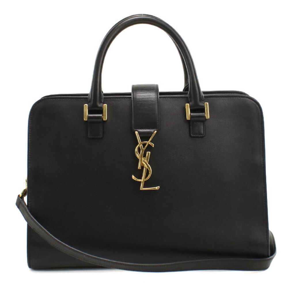 SAINT LAURENT Saint Laurent handbag 357395 Monogram Cabas women's black